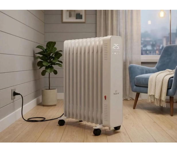 Mission Air Grzejnik olejowy OSLO 2500W White WiFi - 1590313 - zdjęcie 9